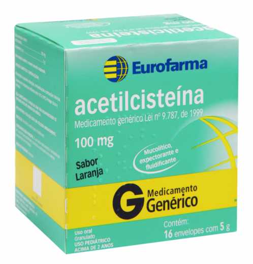 ACETILCISTEINA 100MG CX